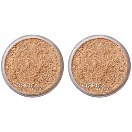 2 x asap Pure Mineral Makeup - Two 8g