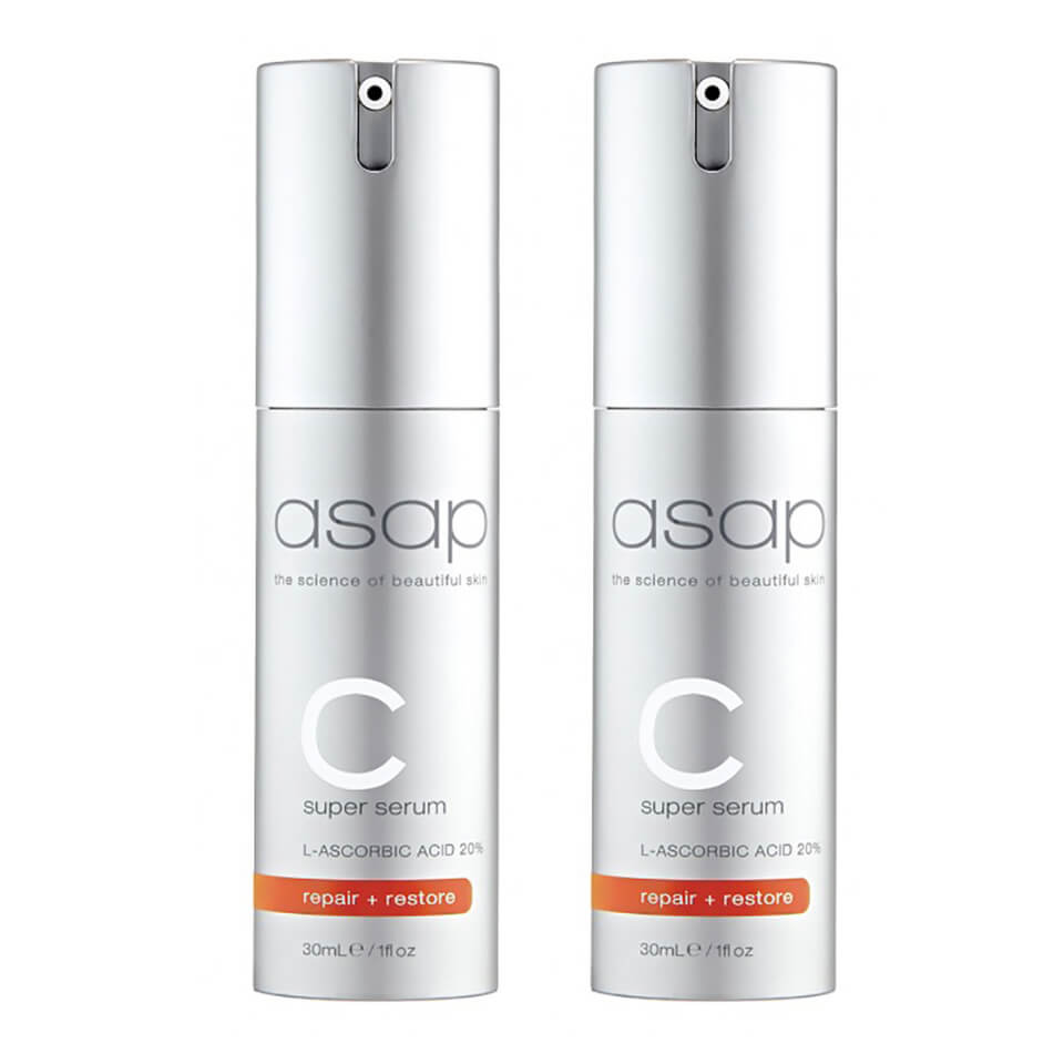 2x asap super C serum 30ml