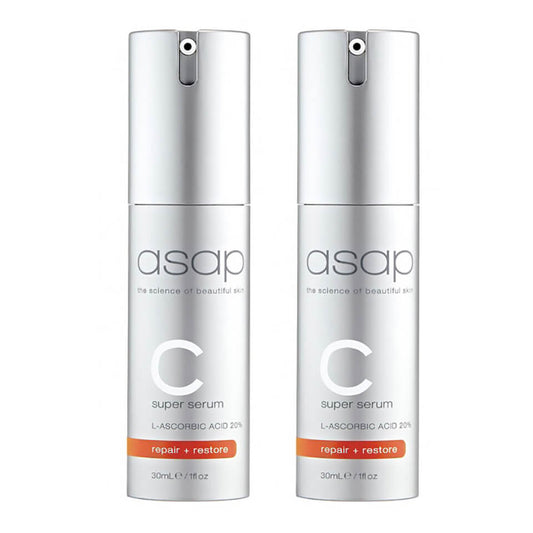 2x asap super C serum 30ml