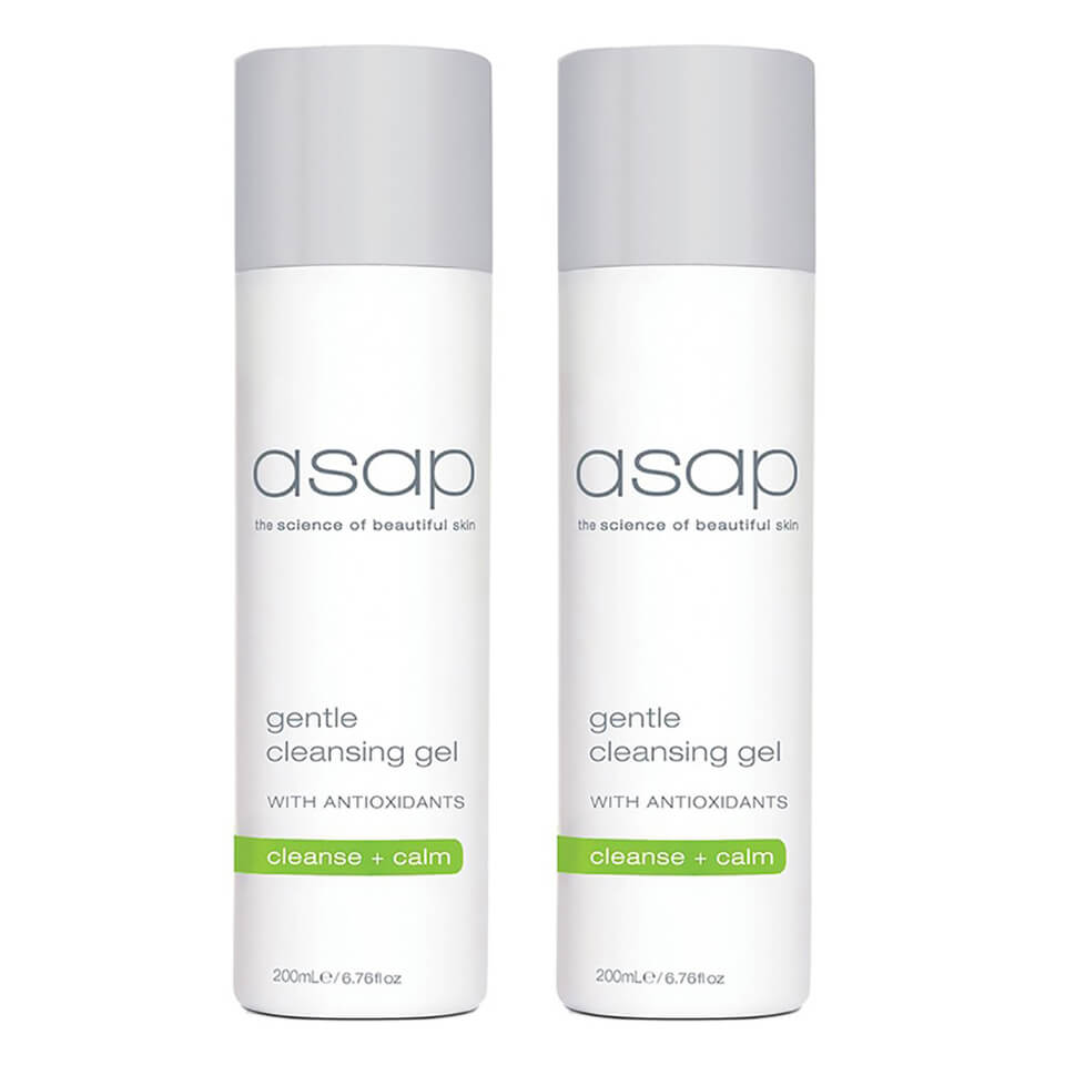 2x asap gentle cleansing gel - 200ml