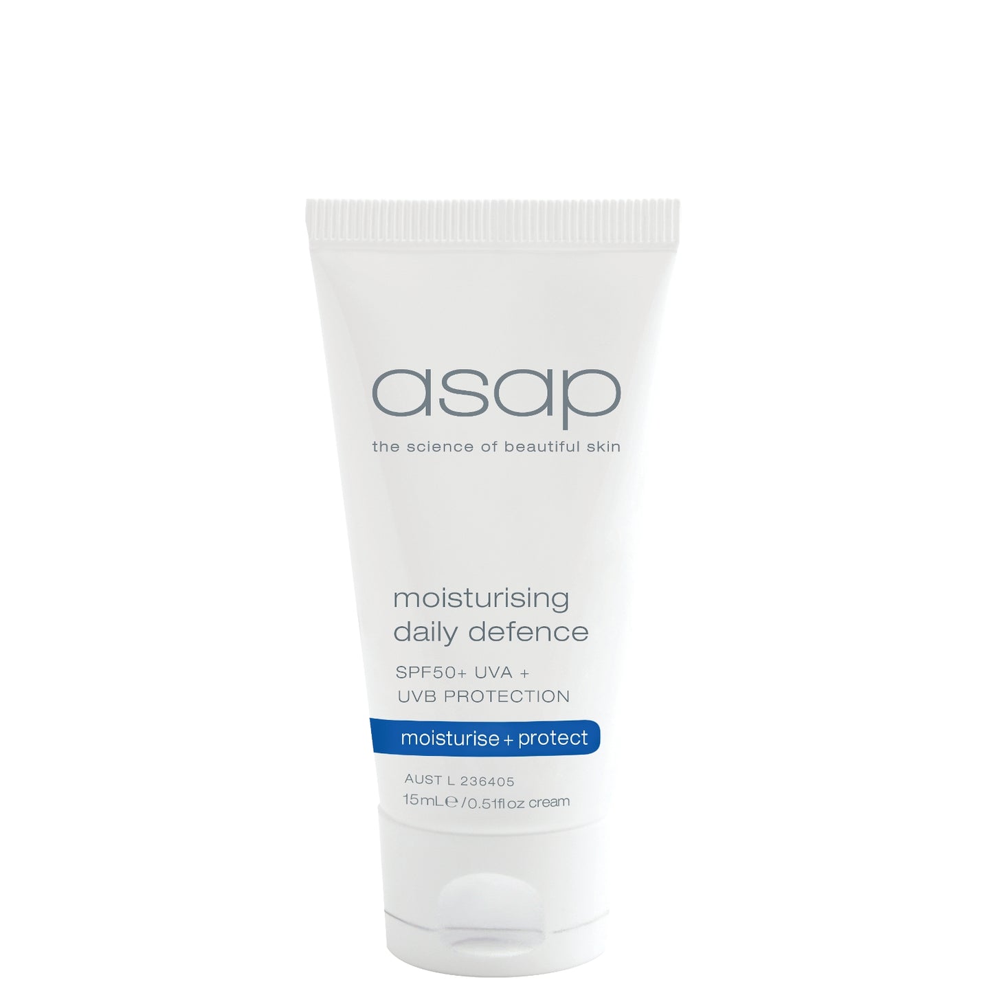 asap Moisturising Daily Defence SPF50+ 15ml