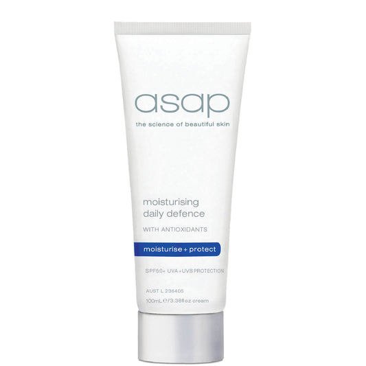 asap moisturising daily defence SPF50+ 100ml