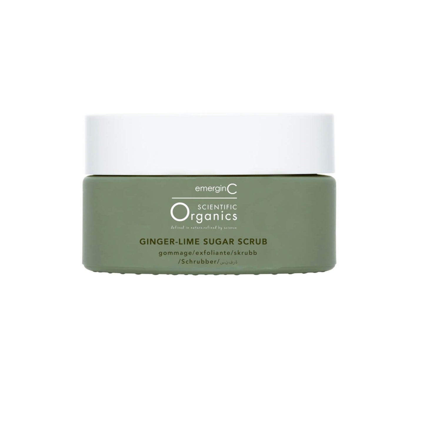 EmerginC Scientific Organics Ginger-Lime Sugar Scrub 234g