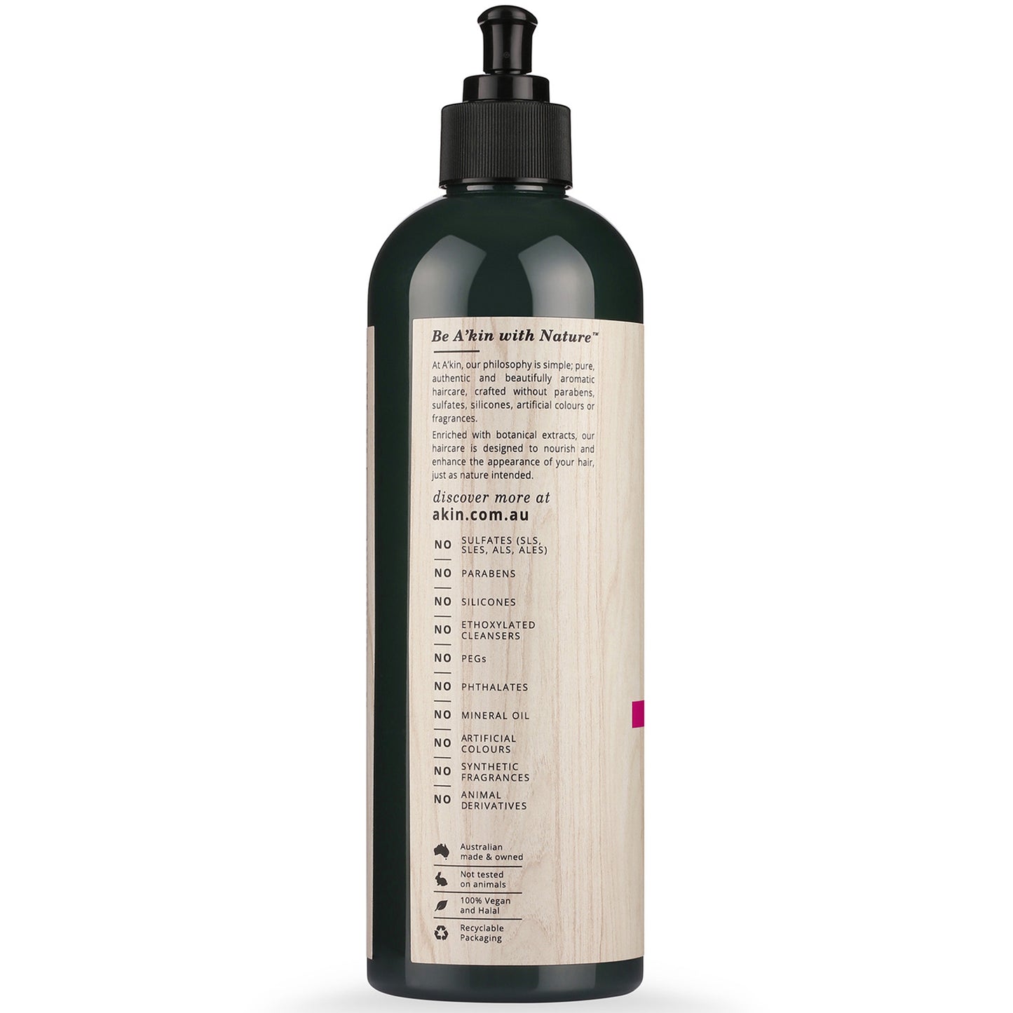 A'Kin Moisture Rich Wheat Protein Shampoo