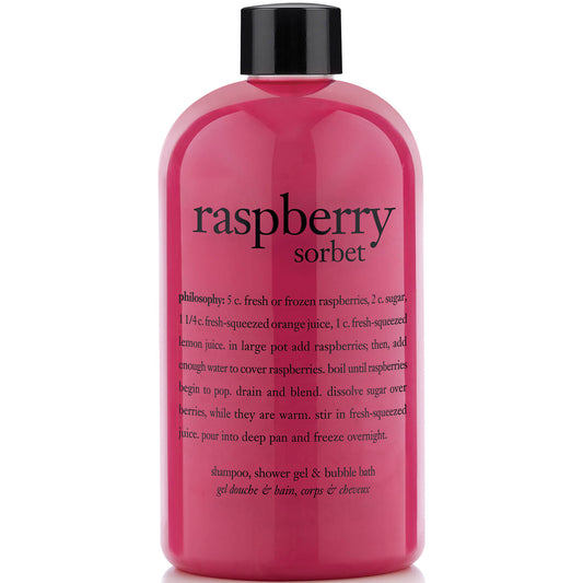 philosophy Raspberry Sorbet Shampoo, Bath & Shower Gel 480ml