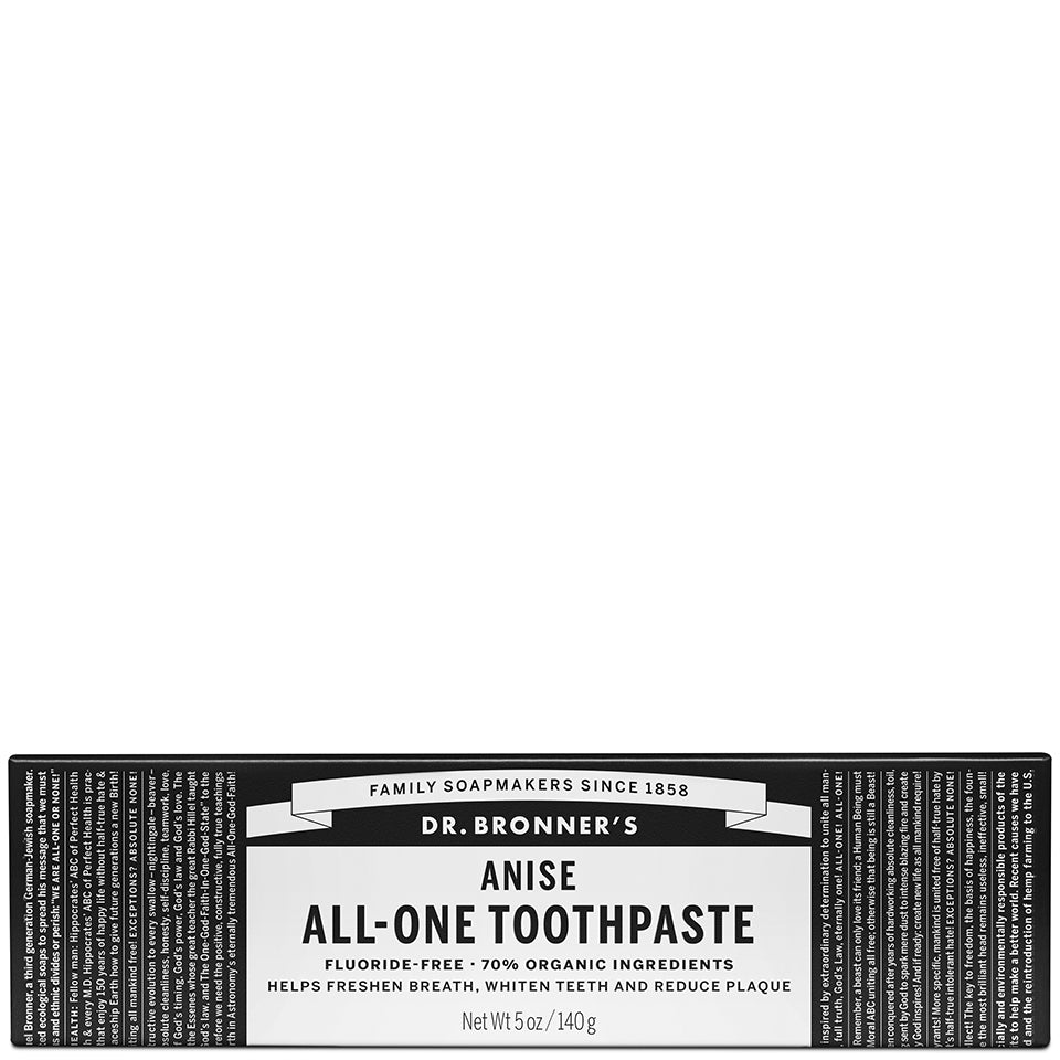 Dr. Bronner's All-One Toothpaste - Anise 140g