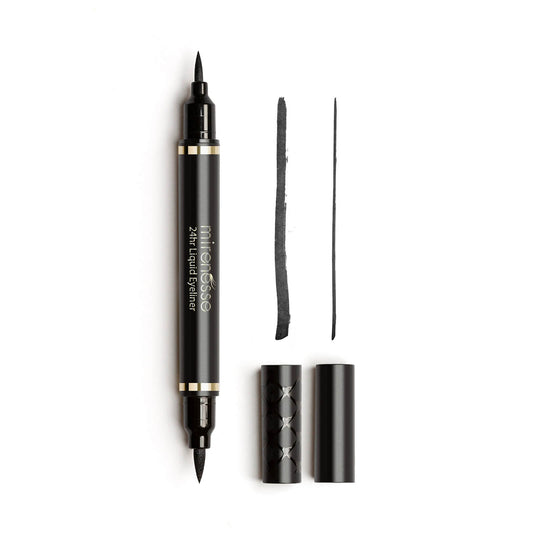 mirenesse Define Art Duet 2-in-1 Eyeliner - Jet Black 1.4ml