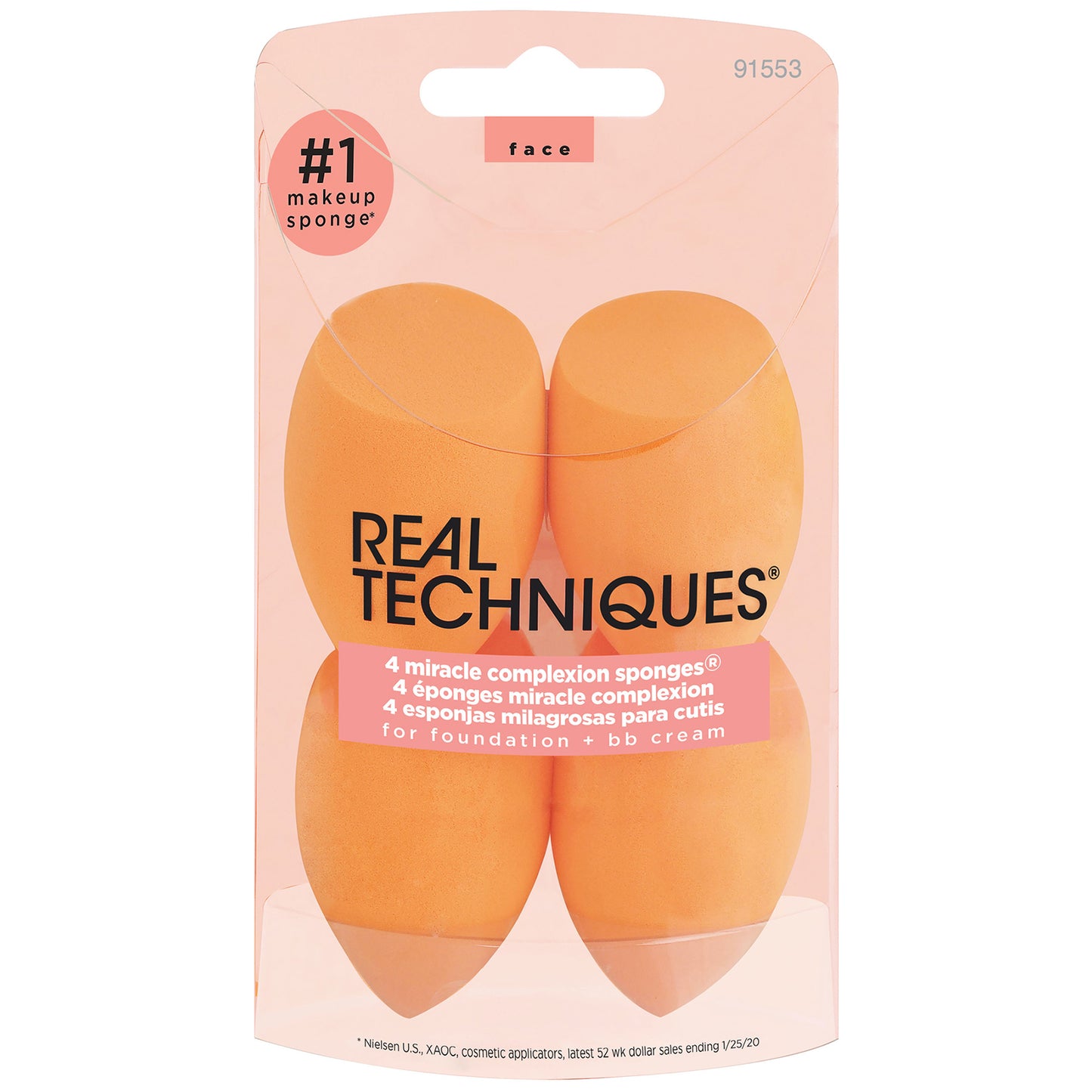 Real Techniques 4 Miracle Complexion Sponges