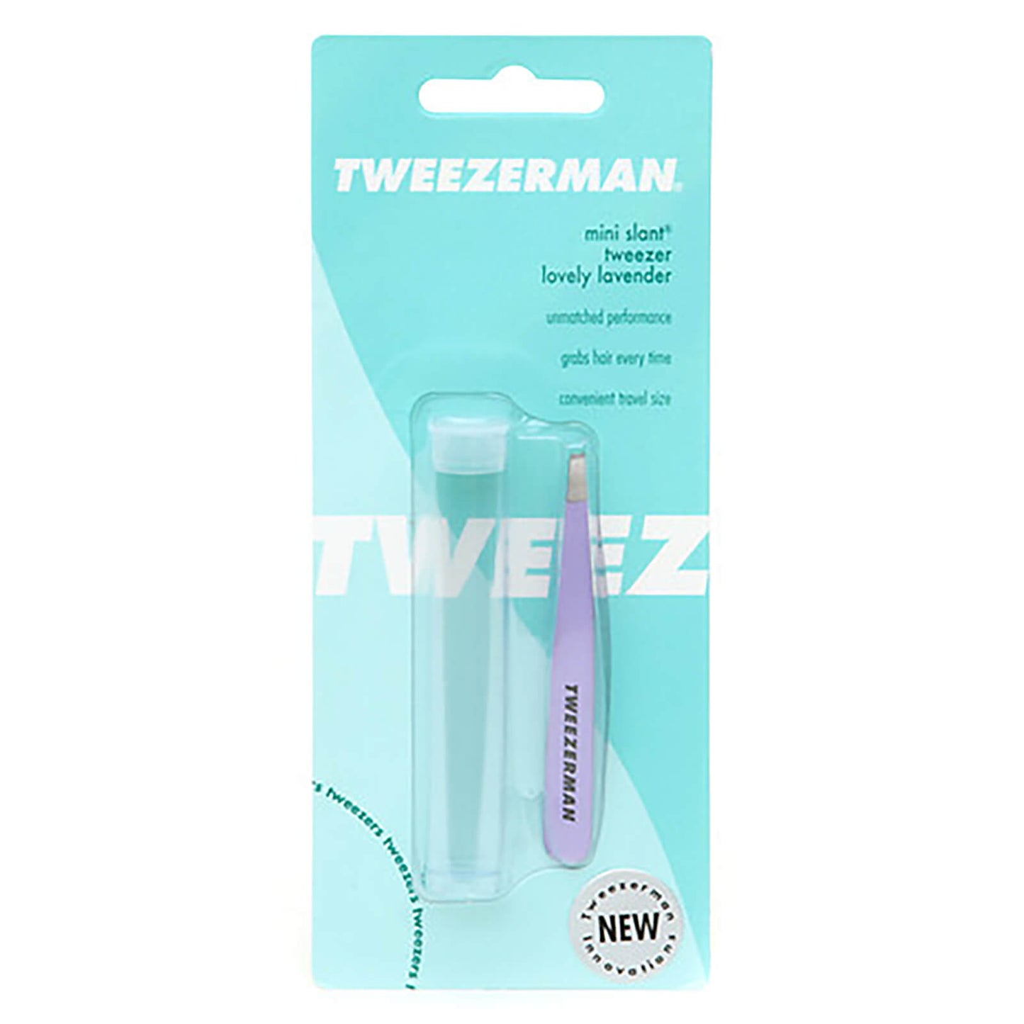 Tweezerman Mini Slant Tweezer Lovely Lavender