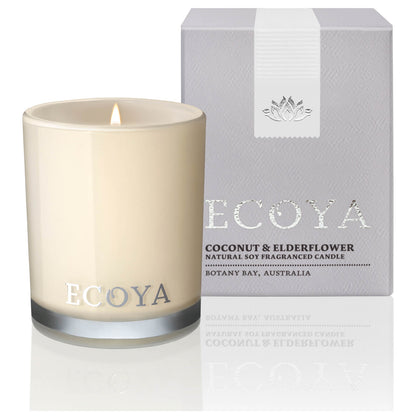 ECOYA Coconut and Elderflower Candle - Mini Madison