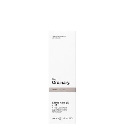 The Ordinary Lactic Acid 5% + HA 2% Superficial Peeling Formulation 30ml