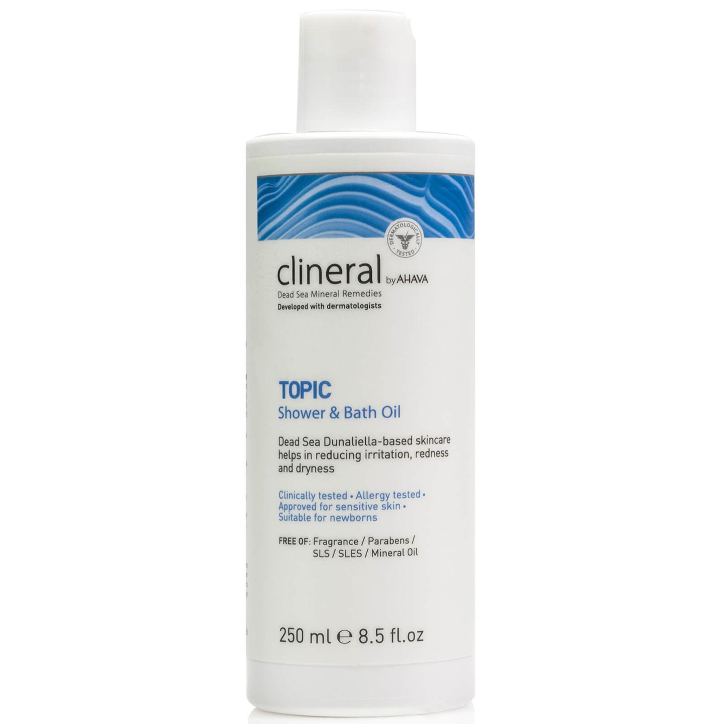 CLINERAL TOPIC Shower and Bath Oil 250ml