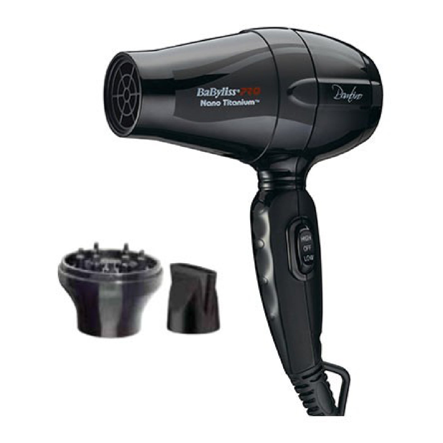 BaByliss PRO Bambino Travel Hair Dryer 1200W