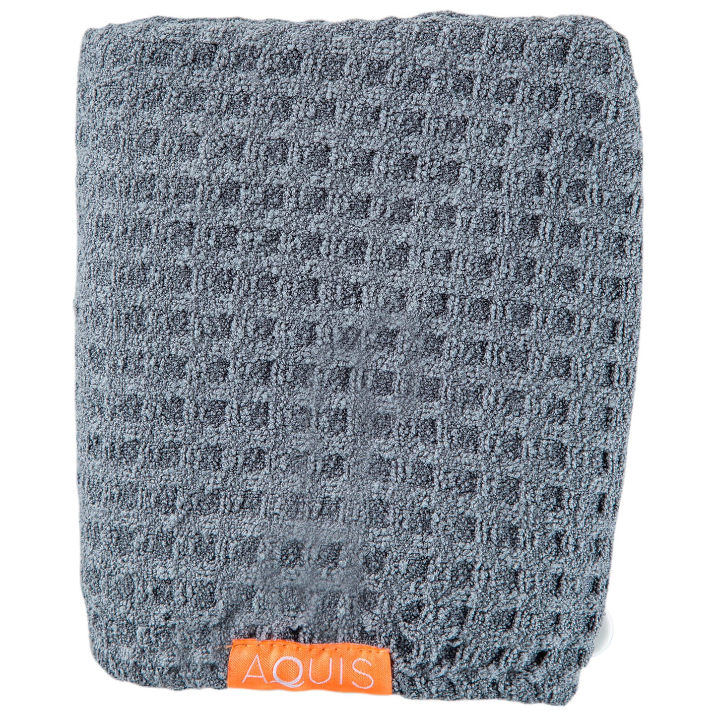 Aquis Hair Turban Waffle Luxe Moody Gray