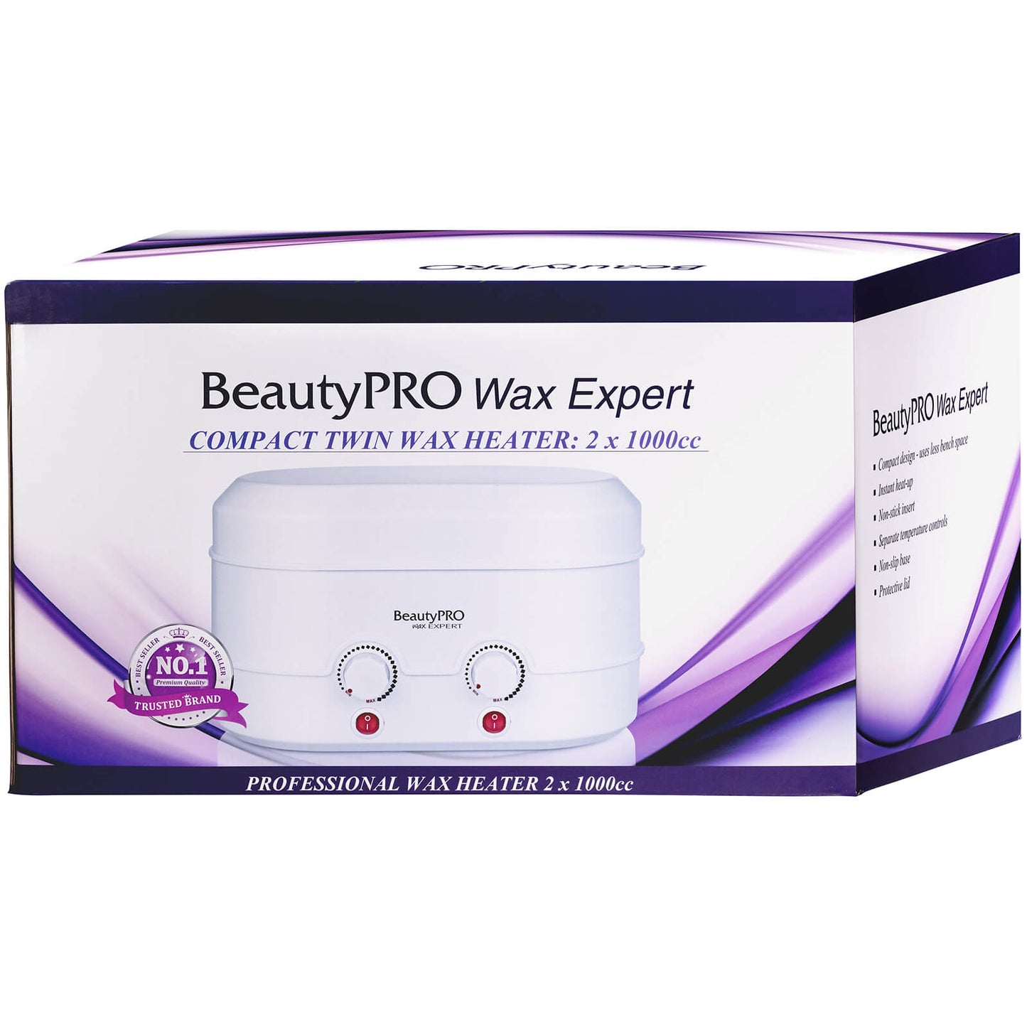 BeautyPro Wax Expert Twin Pot 2X 1000Cc