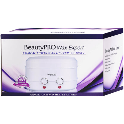 BeautyPro Wax Expert Twin Pot 2X 1000Cc