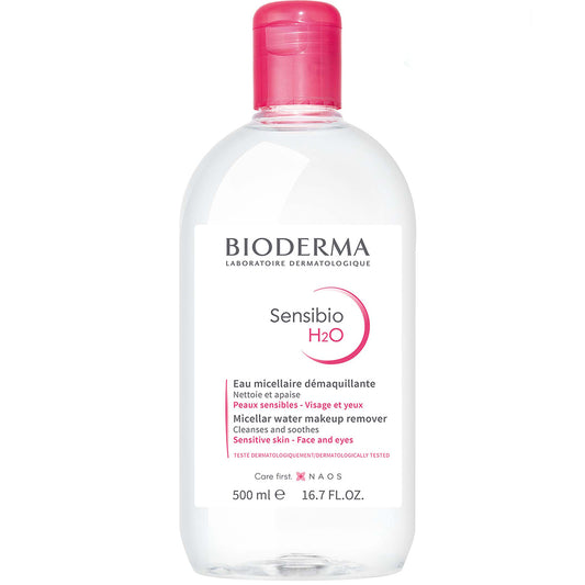 Bioderma Sensibio H2O Cleansing Micellar Water for Sensitive Skin 500ml