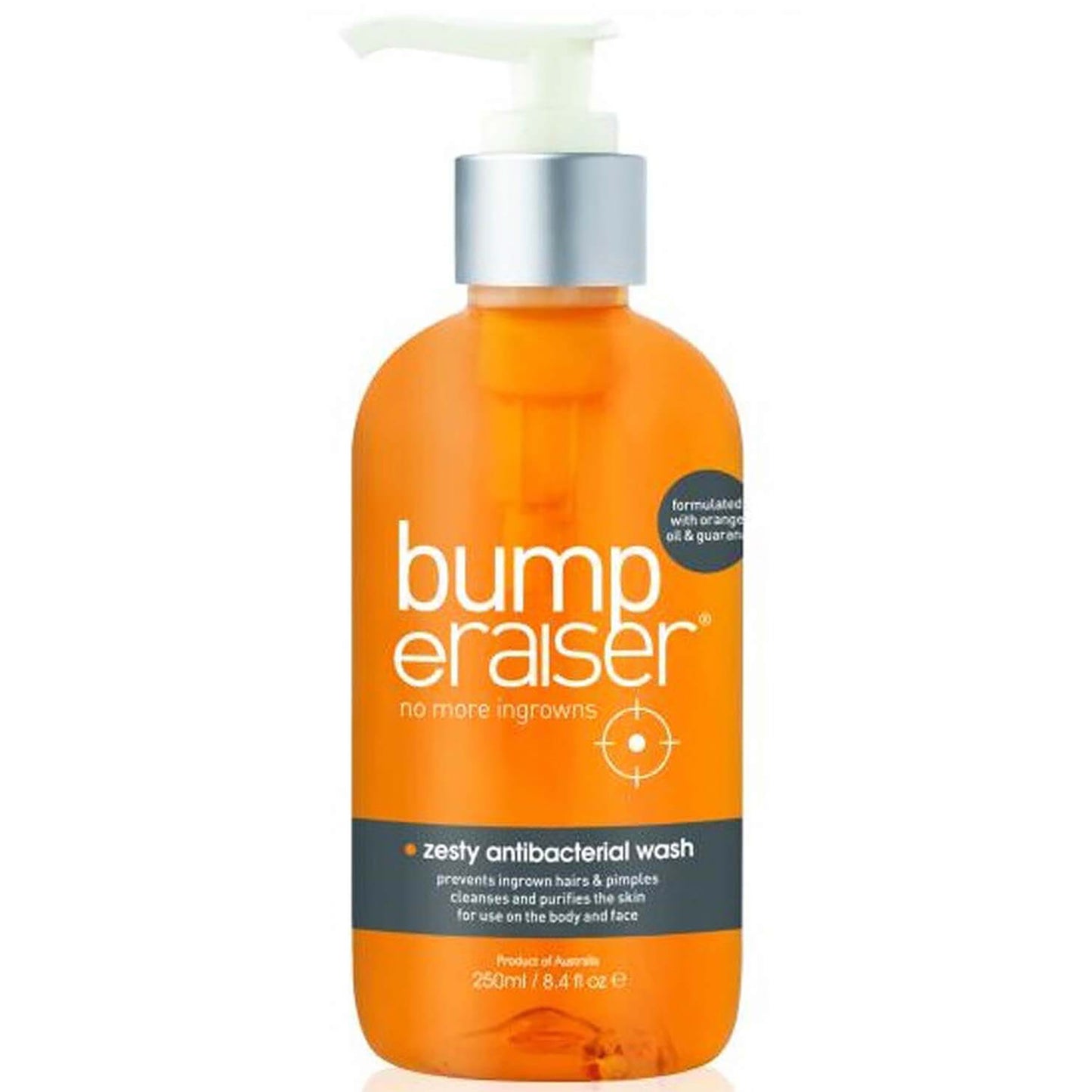 Caronlab Bump Eraser Zesty Antibacterial Wash 250ml