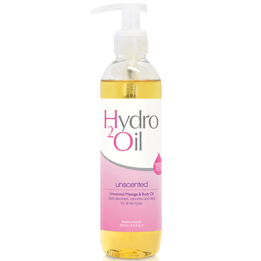 Caronlab Hydro2Oil Unscented Massage and Body Oil 250ml