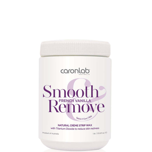 Caronlab Smooth and Remove French Vanilla Natural Crème Strip Wax 800g