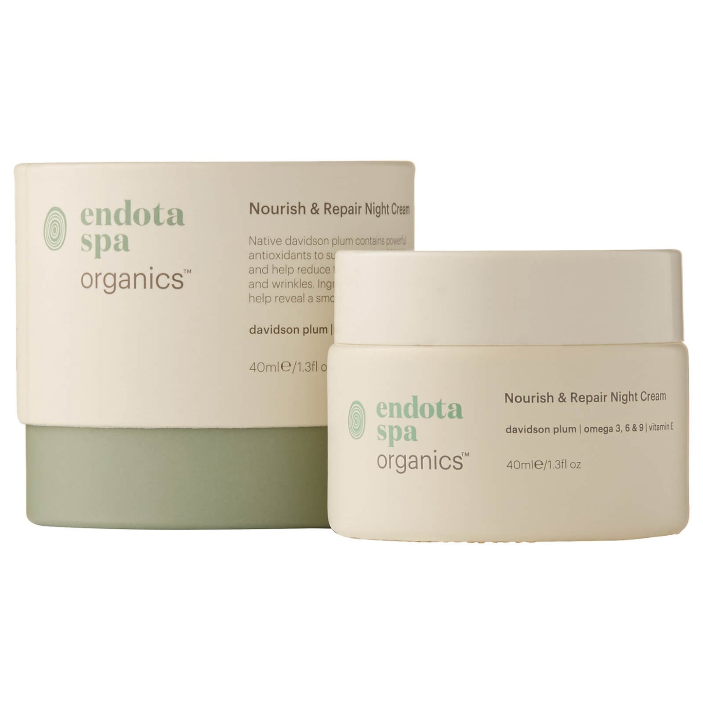 endota Organics Nourish And Repair Night Cream 40ml