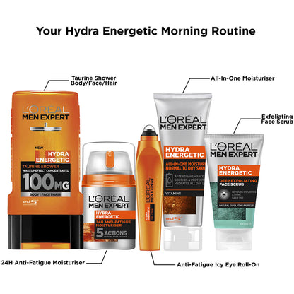 L'Oréal Paris Men Expert Hydra Energetic All-in-1 Moisturiser Normal Skin 75ml