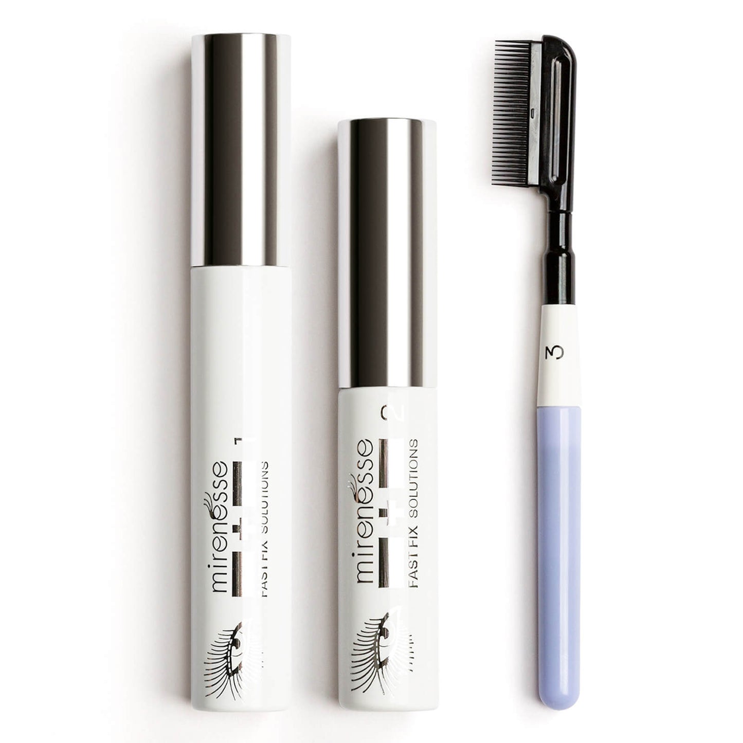 mirenesse Instant Lash Transplant Lengthening Mascara Set - White 10g