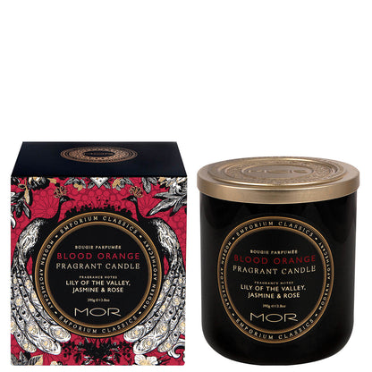 MOR Fragrant Blood Orange Candle 390g