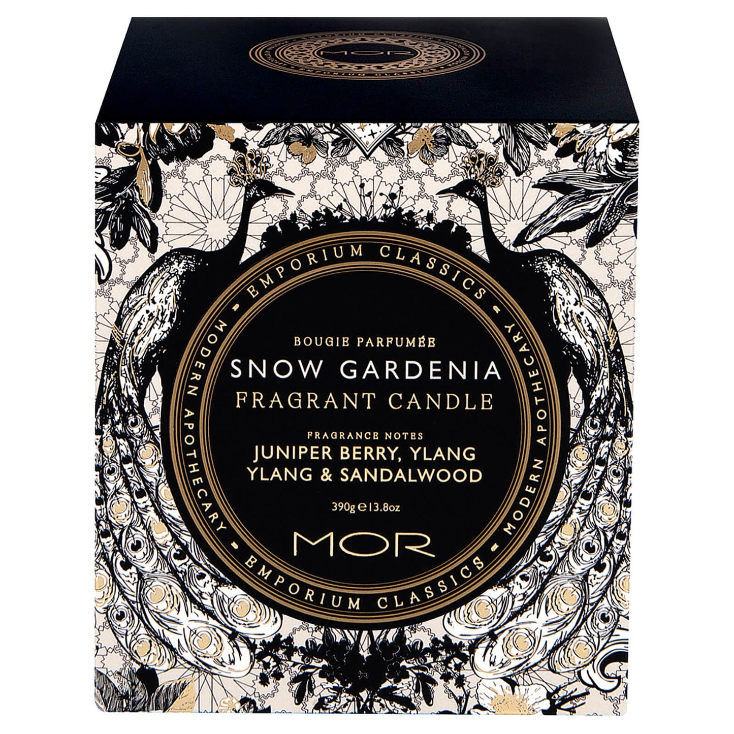 MOR Emporium Classics Snow Gardenia Perfumed Candle 380g