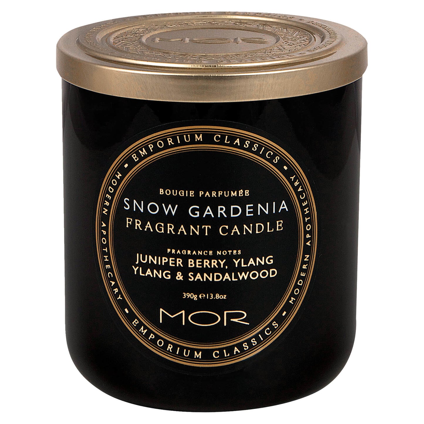 MOR Emporium Classics Snow Gardenia Perfumed Candle 380g