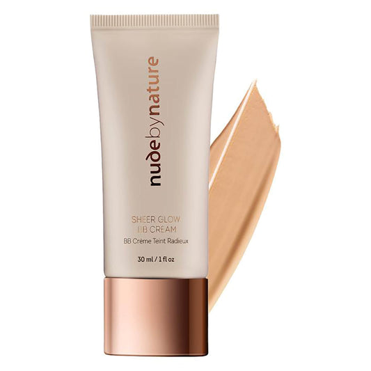 nude by nature Sheer Glow BB Cream - 03 Nude Beige 30ml