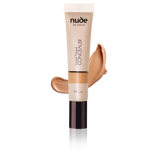 nude by nature Liquid Mineral Concealer - Dark 10ml