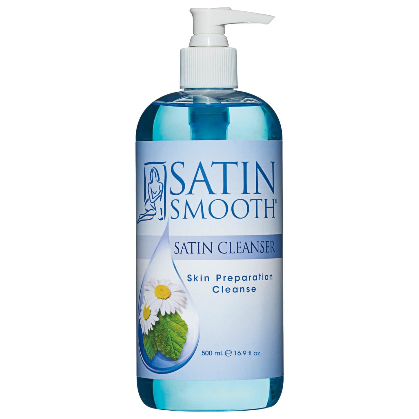 Satin Smooth Satin Cleanser Skin Preparation Cleanser 473ml