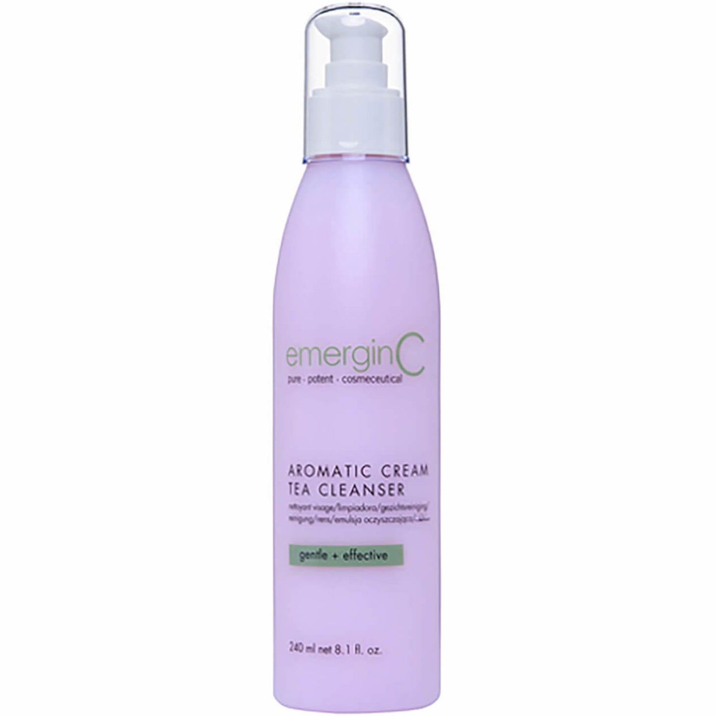 EmerginC Aromatic Cream Tea Cleanser 240ml