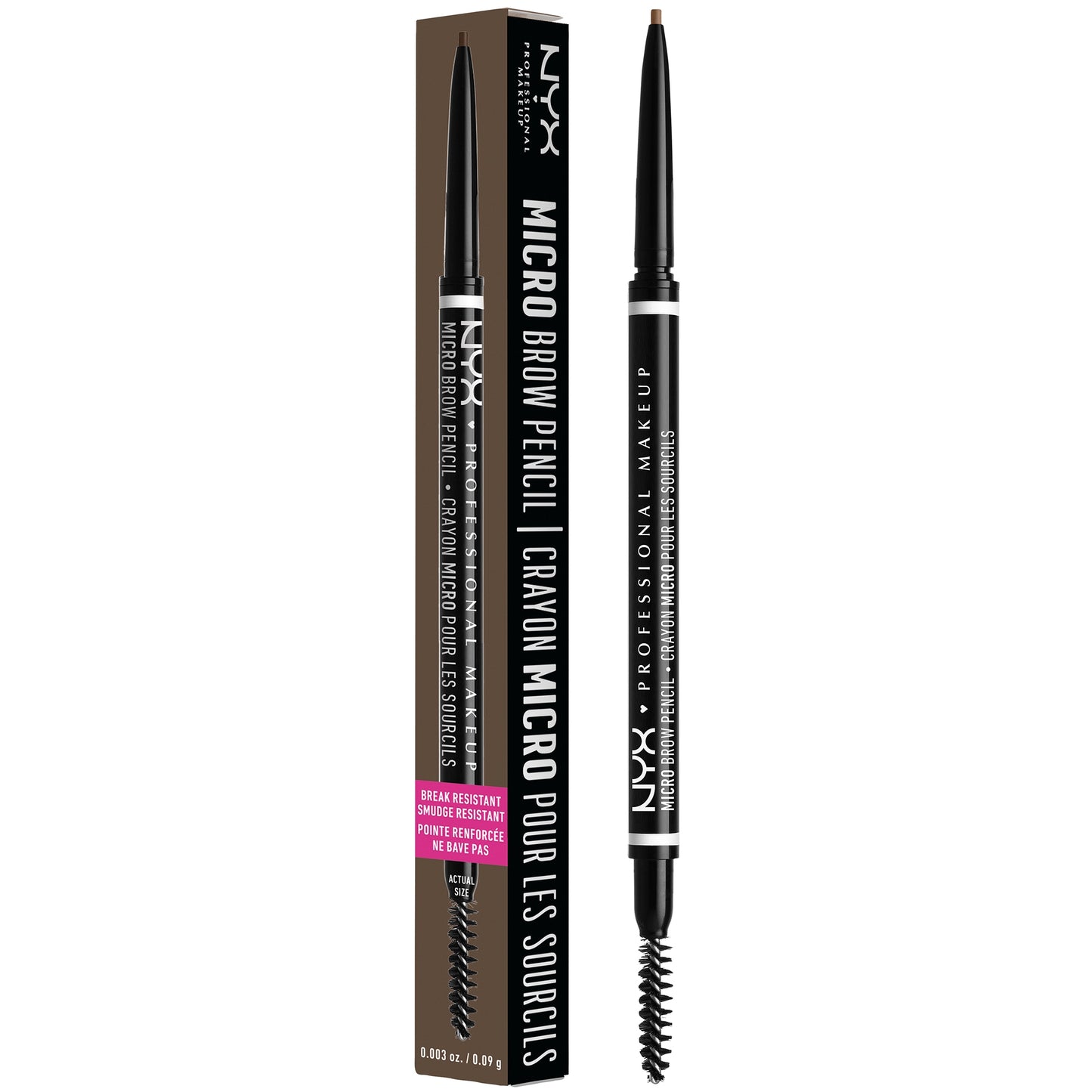 NYX Professional Makeup Micro Brow Pencil (Various Shades)