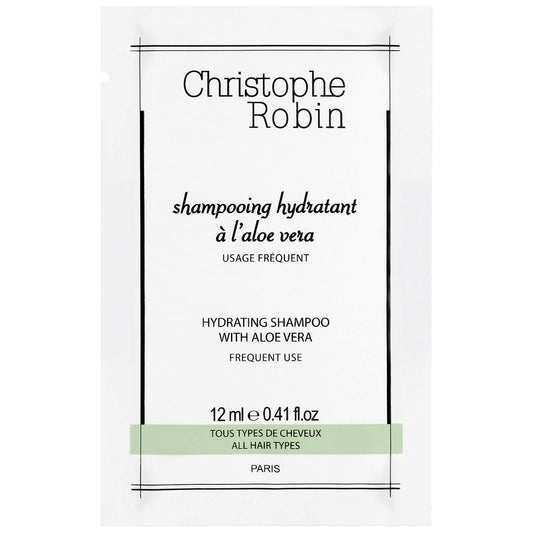 Christophe Robin Hydrating Shampoo with Aloe Vera 12ml