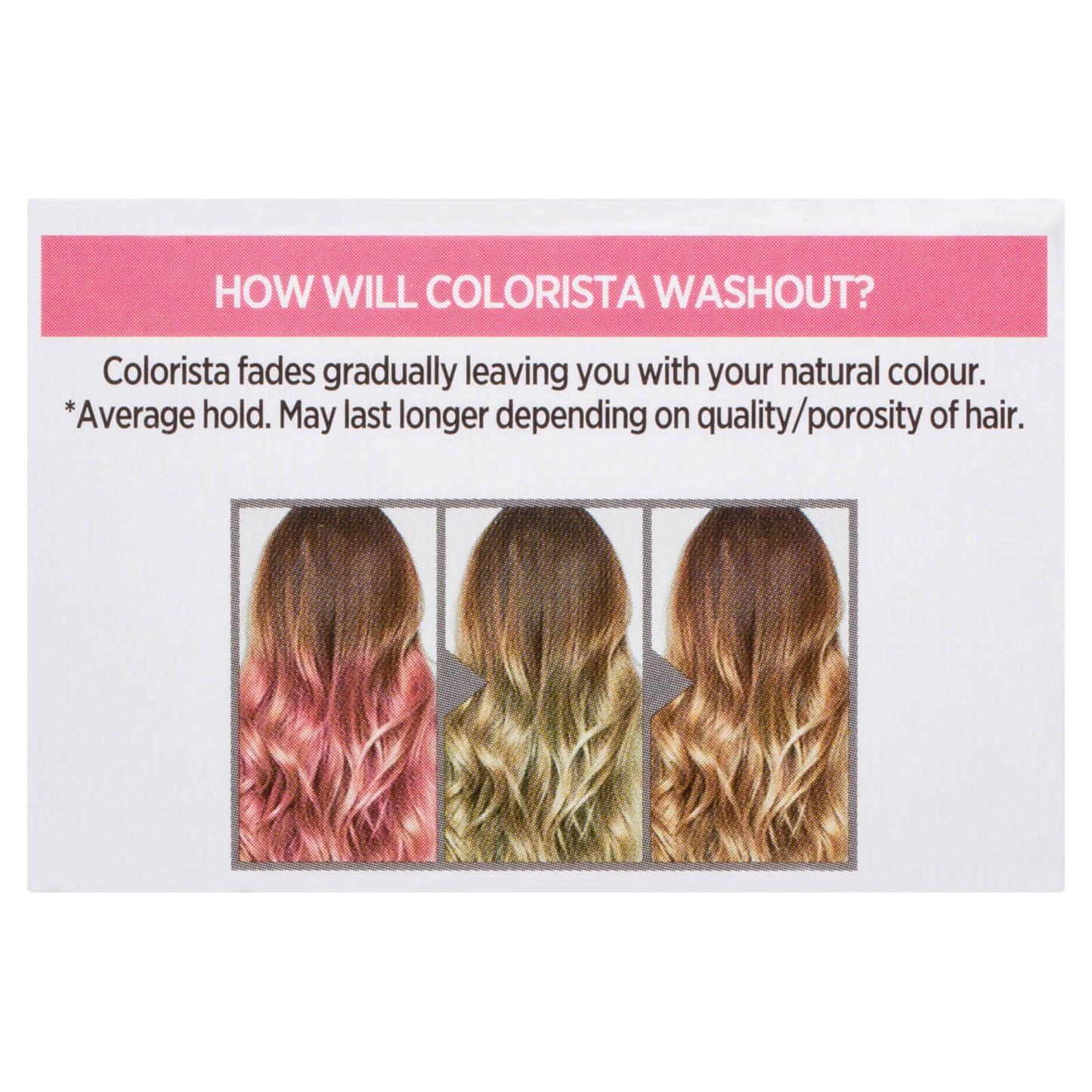 L'Oréal Paris Colorista Washout Dirty Pink