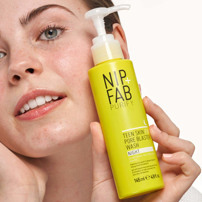 NIP+FAB Teen Skin Fix Pore Blaster Night Wash 145ml