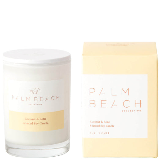 Palm Beach Collection Coconut and Lime Mini Candle 90g