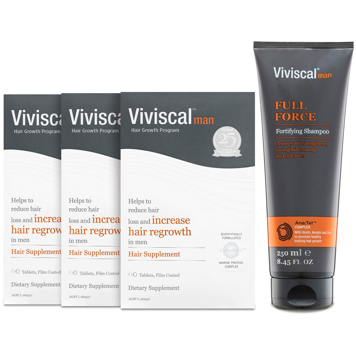 Viviscal Men's 3 Month Value Pack