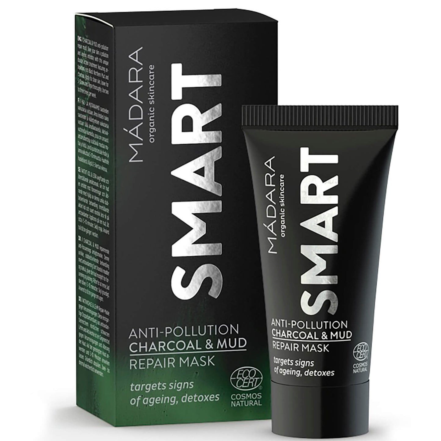 MÁDARA SMART Anti-Pollution Charcoal and Mud Repair Mask 60ml