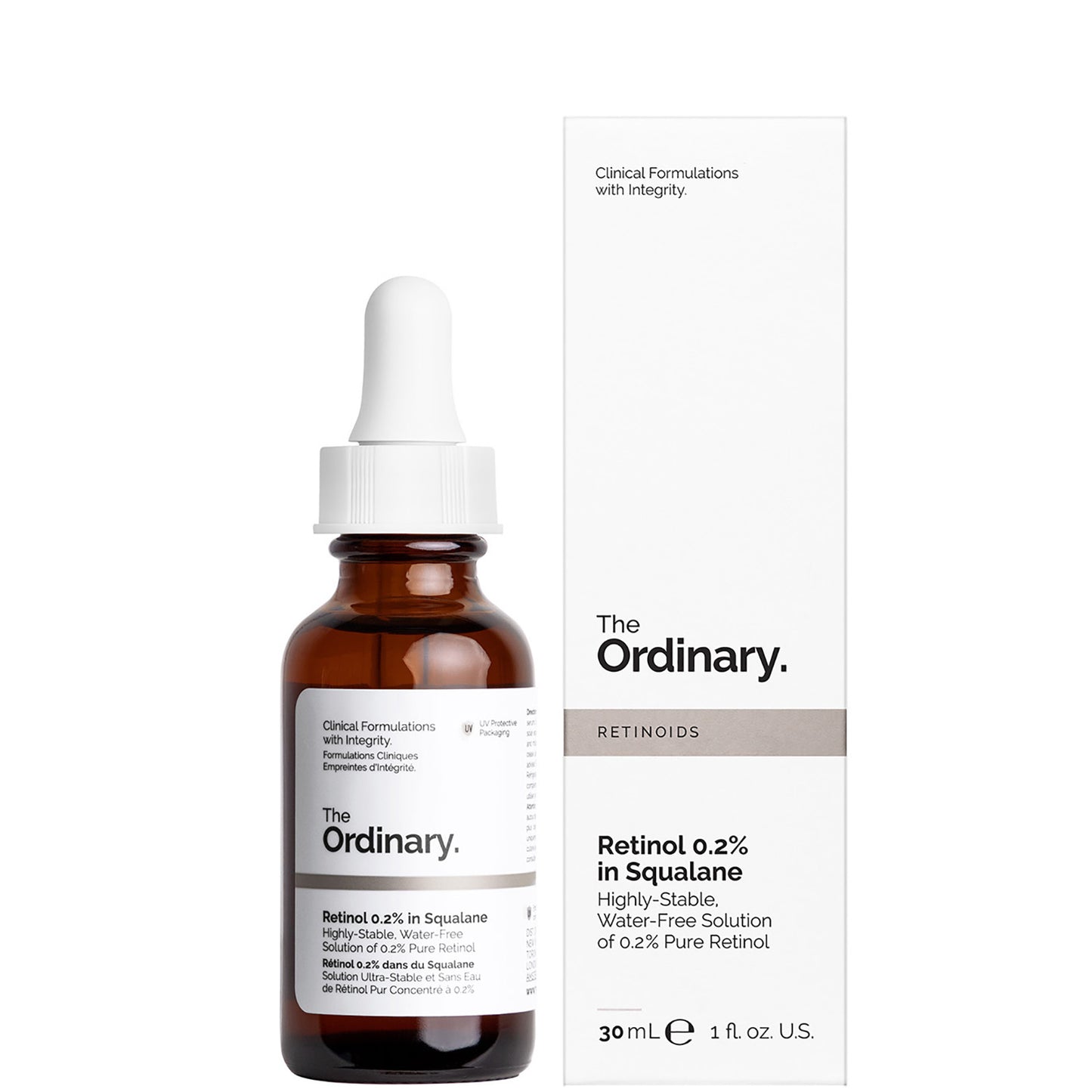 The Ordinary Retinol Serum 0.2% in Squalane 30ml