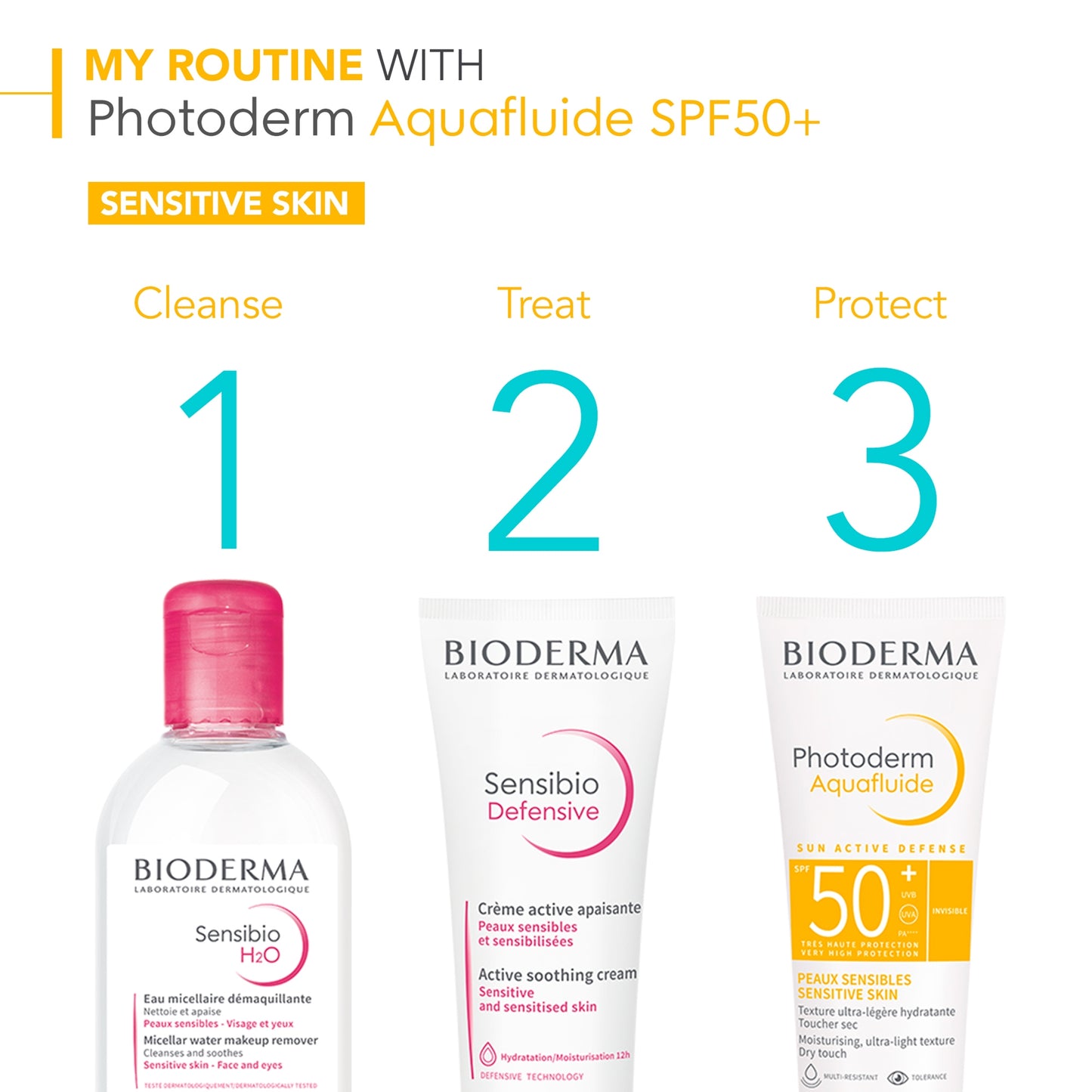 Bioderma Photoderm Dry touch Mat Finish Sunscreen Light Tint SPF50+ 40ml