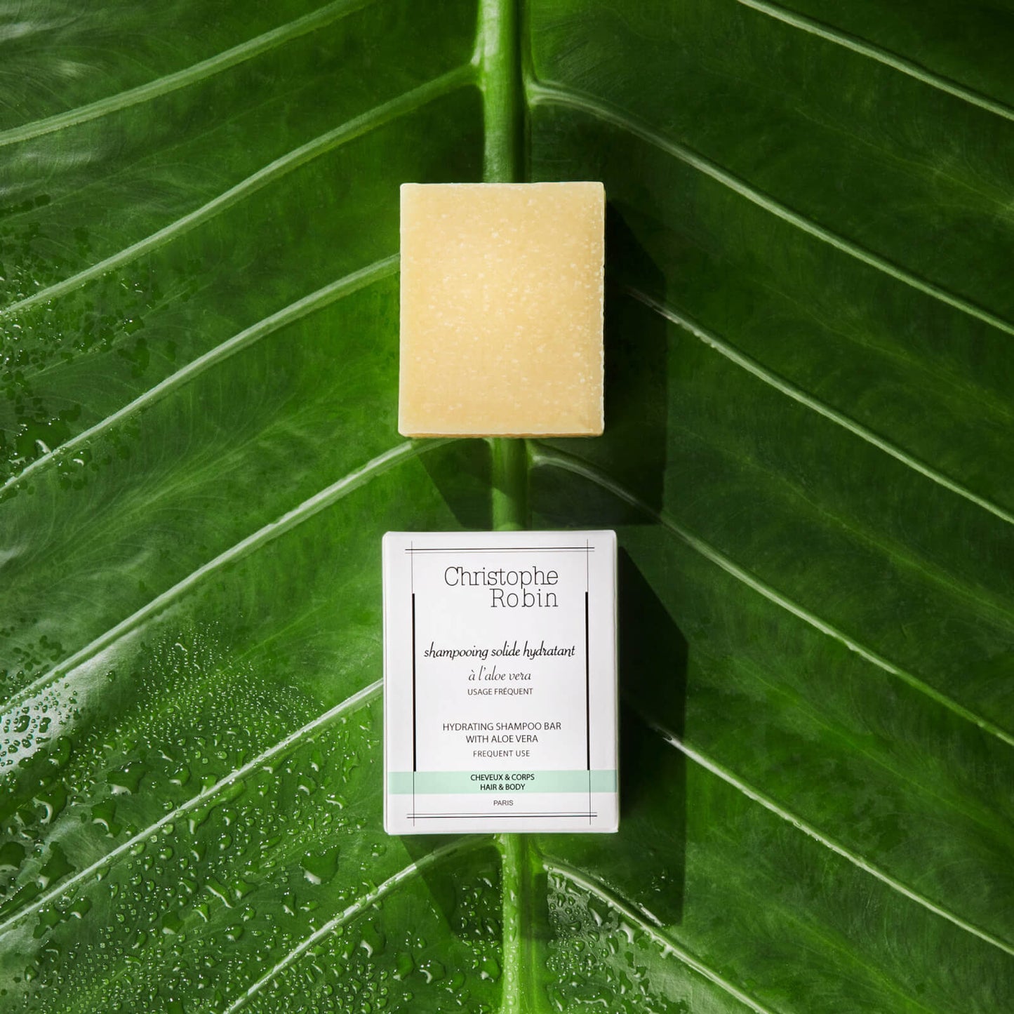 Christophe Robin Hydrating Shampoo Bar with Aloe Vera - US