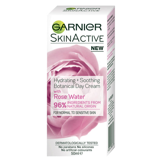 Garnier Moisturiser with Rose Water 50ml