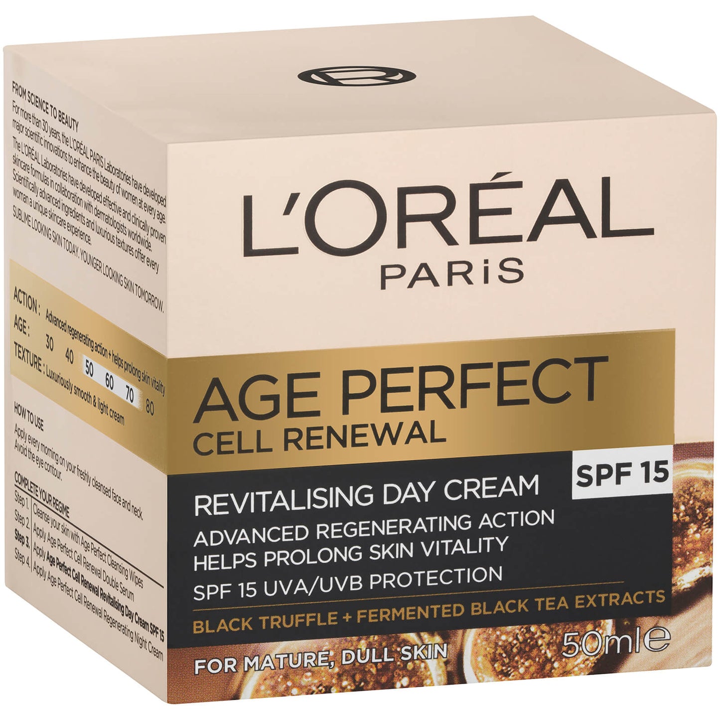 L'Oréal Paris Age Perfect Cell Renewal Revitalising SPF15 Day Cream 50ml