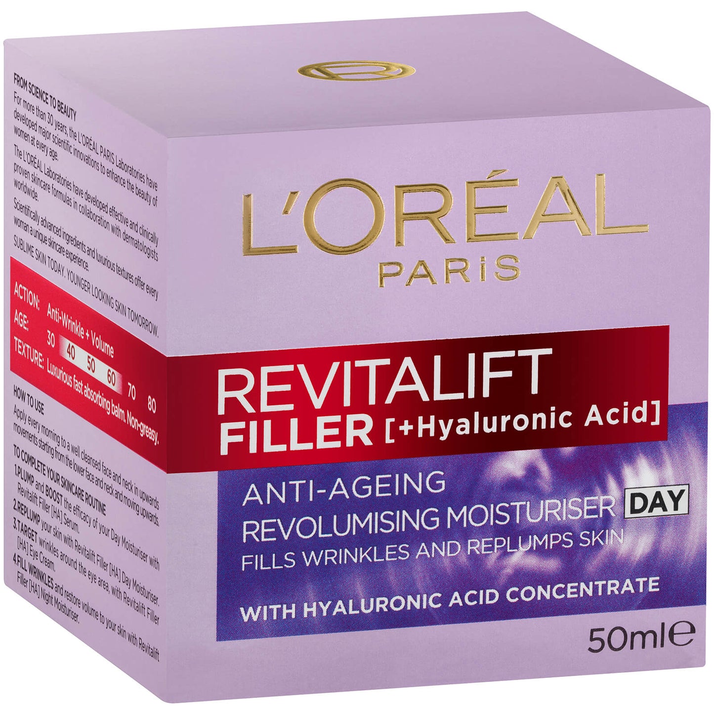 L'Oréal Paris Revitalift Filler Revolumising Day Moisturiser 50ml