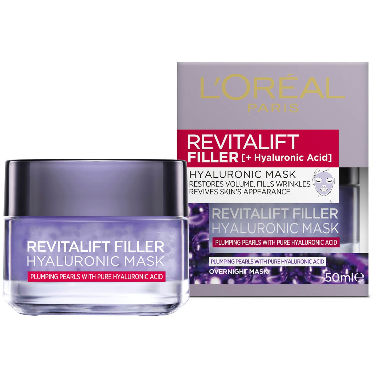 L'Oréal Paris Revitalift Filler Hyaluronic Mask 50ml