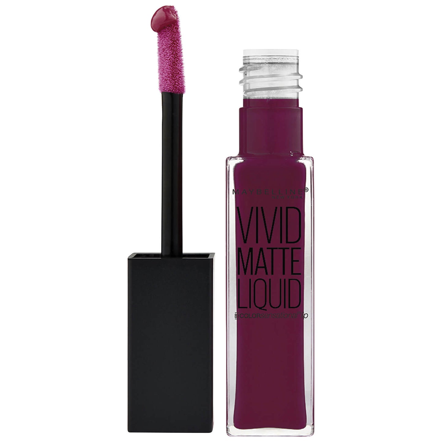 Maybelline Color Sensational Lip Vivids Matte Lipstick - 45 Posessed Plum