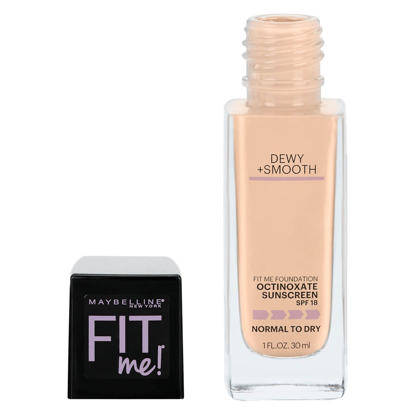 Maybelline Fit Me Dewy & Smooth Foundation 30ml (Various Shades)